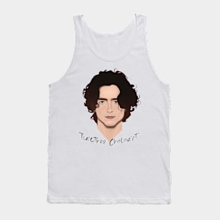 Fanart Timothee Chalamet Merch Tank Top